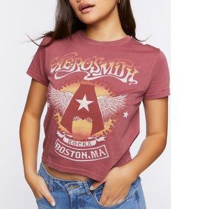 Aerosmith Rocks Boston MA metal rock Official T-Shirt M NWT